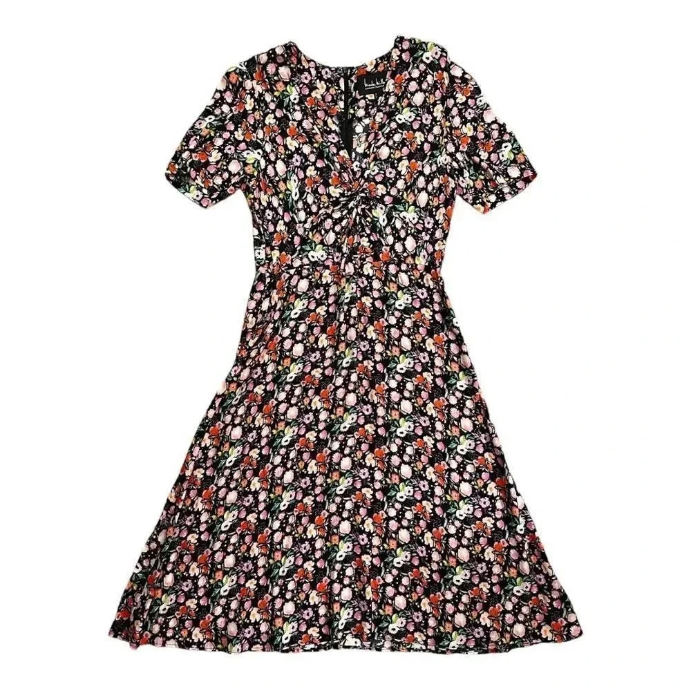 Nicole Miller | Floral A Line Dress (M) 💐